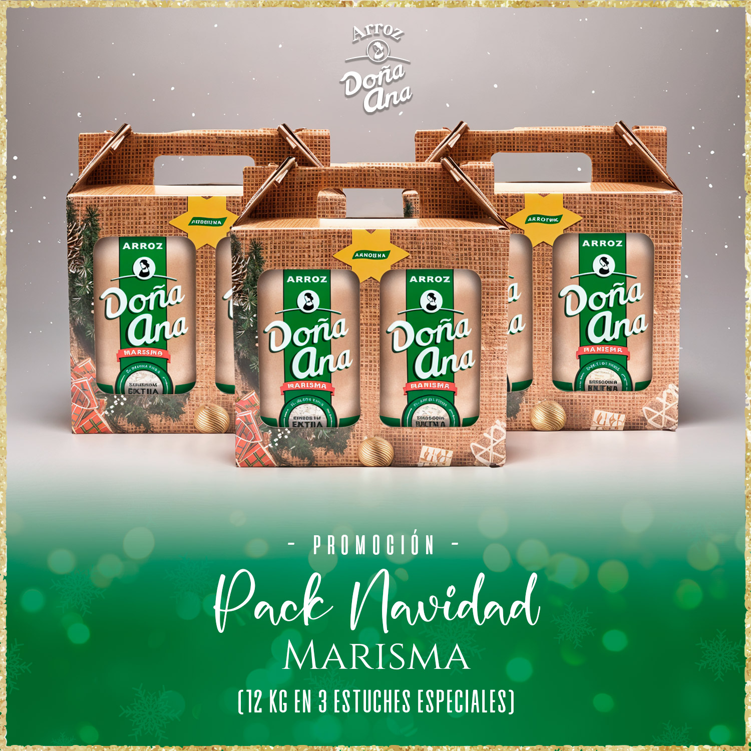 Caja Navidad (pack 3 cajitas Marisma)